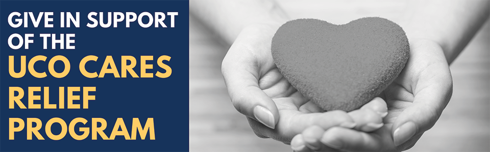 UCO Cares Relief Program banner image