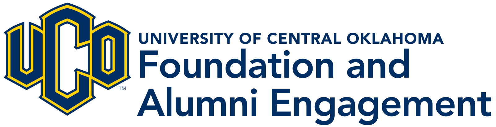 Foundation and Alumni Engagement Stacked Color logo