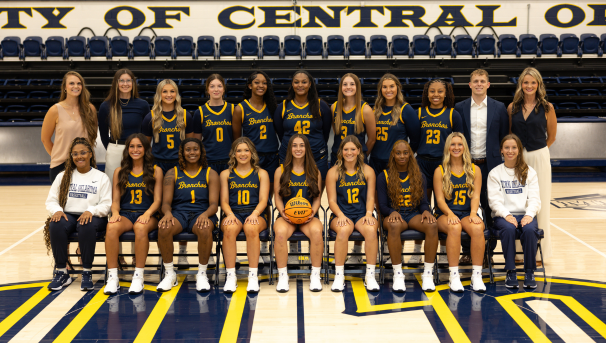 Team photo of women's basketball team