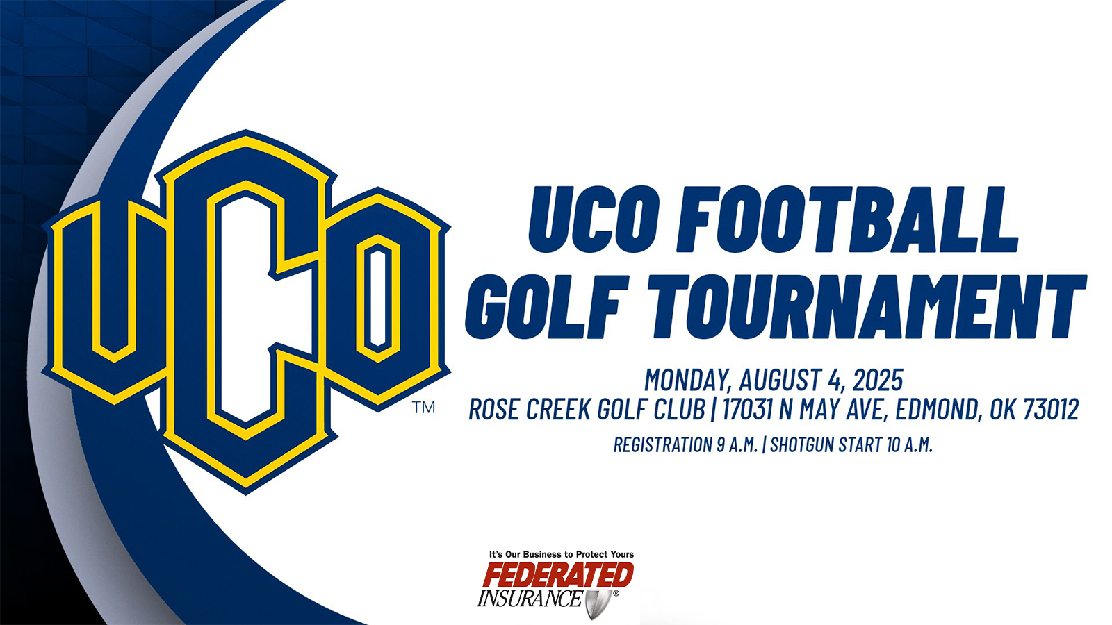 Football Golf Tournament graphic